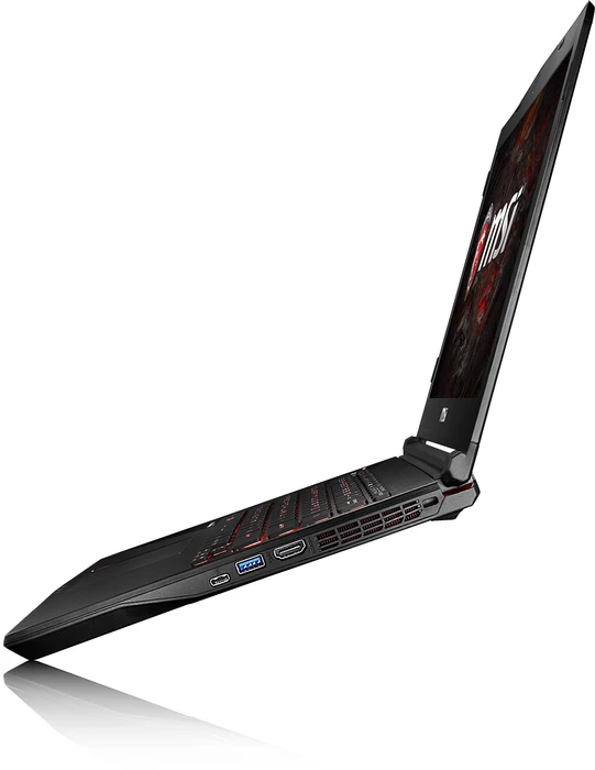 MSI GS43VR 6RE16H21 Phantom Pro, Core i7-6700HQ, 16GB RAM, 256GB SSD, 1TB HDD, GeForce GTX 1060, DE