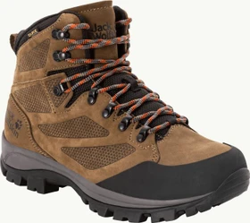 Jack Wolfskin Rebellion Texapore Mid braun/rot (Herren)