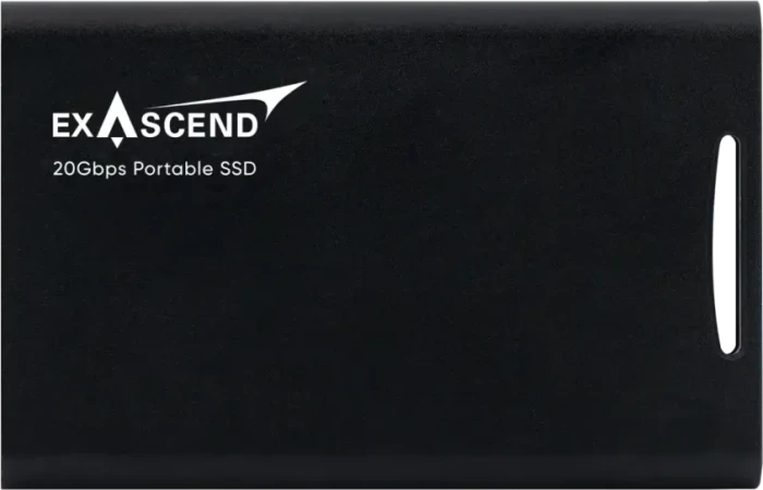 Exascend Element Portable SSD, schwarz, 2TB, USB-C 3.2