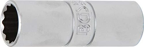 BGS technic Spezial Zündkerzen-Einsatz Außenzwölfkant Steckschlüssel 3/8", 14x90mm