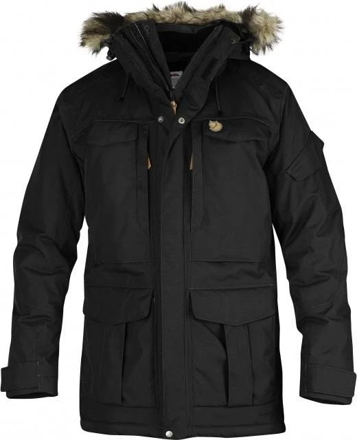 Fjällräven Yupik Funktionsmantel schwarz (Herren)