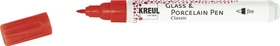 Kreul Glass & Porcelain Pen Classic fine kirschrot