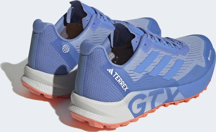 adidas Terrex Agravic Flow 2.0 GTX blue dawn/blue fusion/impact orange (Herren)