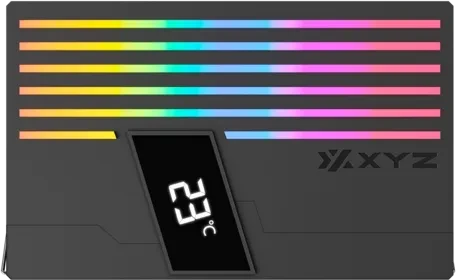 XYZ Thermax 6 Pulsar A-RGB Black, schwarz