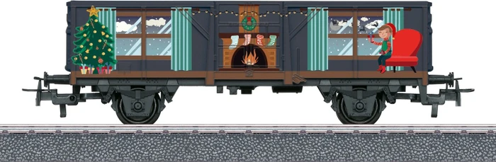 Märklin - Start up Spur H0 Güterwagen - Weihnachtswagen mit Lichtmodul