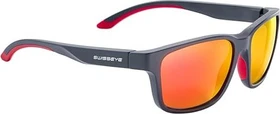 Swiss Eye Joy grey matt-red/smoke red revo