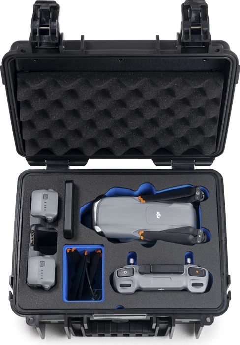 B&W International Drone Case Typ 3000 PP.117 für DJI Air 3 schwarz
