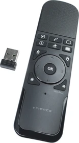 Vivanco IT-WLPRES Wireless Presenter & Mouse schwarz, USB-A