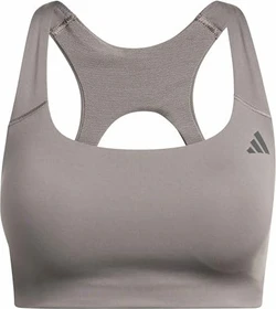 adidas Optime Workout Medium-Support Sport-BH charcoal (Damen)