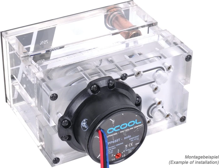 Alphacool Repack Single Laing D5 5.25" Dual Bay Station