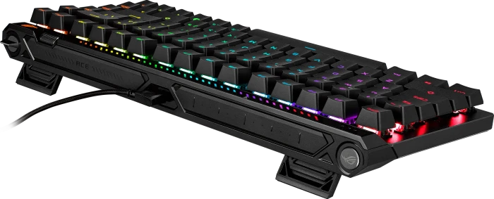 ASUS ROG Falchion Ace 75 HE, schwarz, ROG HFX V2 Magnetic, USB, DE