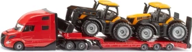 SIKU Volvo Lkw mit JCB Traktoren