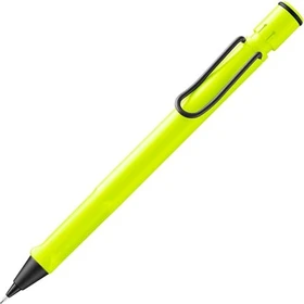 Lamy Safari Druckbleistift F 0.7mm graphit, gelb, Radierer