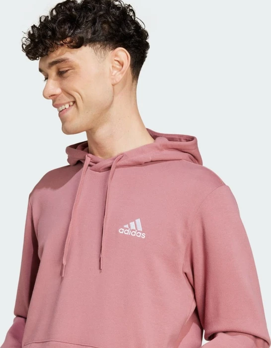 adidas Essentials Fleece Hoodie preloved crimson (Herren)