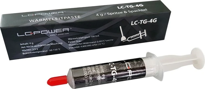 LC-Power LC-TG Wärmeleitpaste 4g, inkl. Spatel