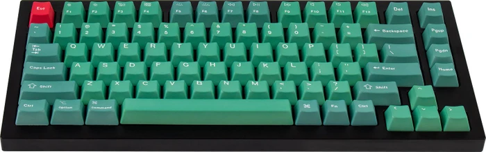 Keychron Q1/Q2/K2 OEM Dye-Sub Keycap-Set Forest, Kunststoff (PBT), Forest, grün, 97 Tasten (83+14), ANSI-US