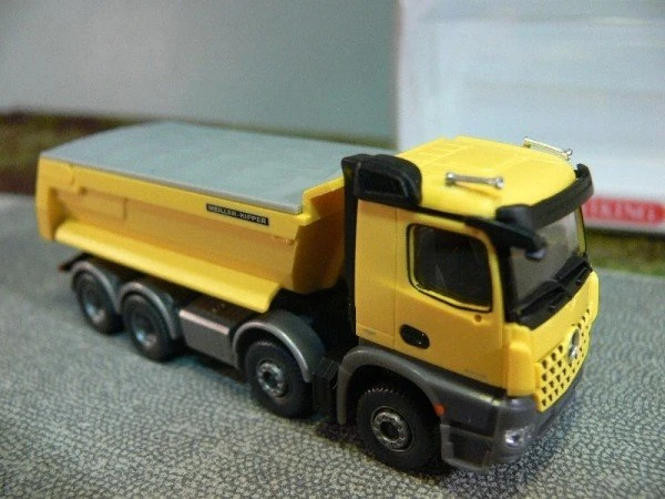 Wiking Klassik Edition Muldenkipper Meiller/MB Arocs zinkgelb