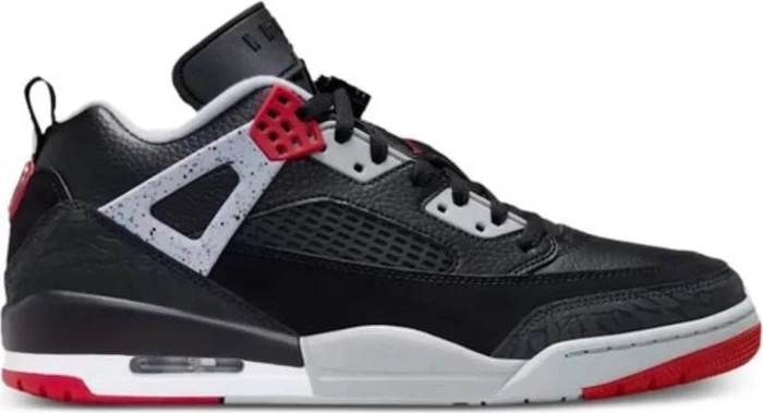 Nike Jordan Spizike Low black/wolf grey/white/gym red (Herren)
