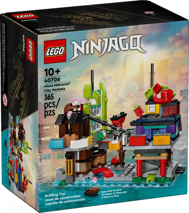 LEGO Ninjago - Mikromodell der Märkte von Ninjago City