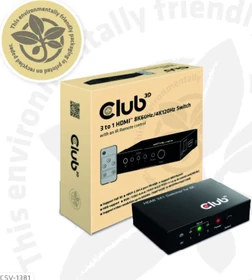 Club 3D HDMI 3 auf 1 Umschalter