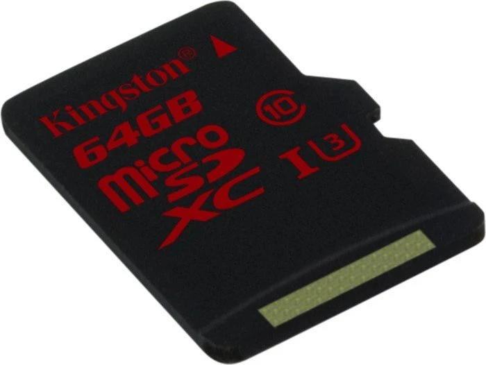 Kingston R90/W80 64GB, UHS-I U3, Class 10