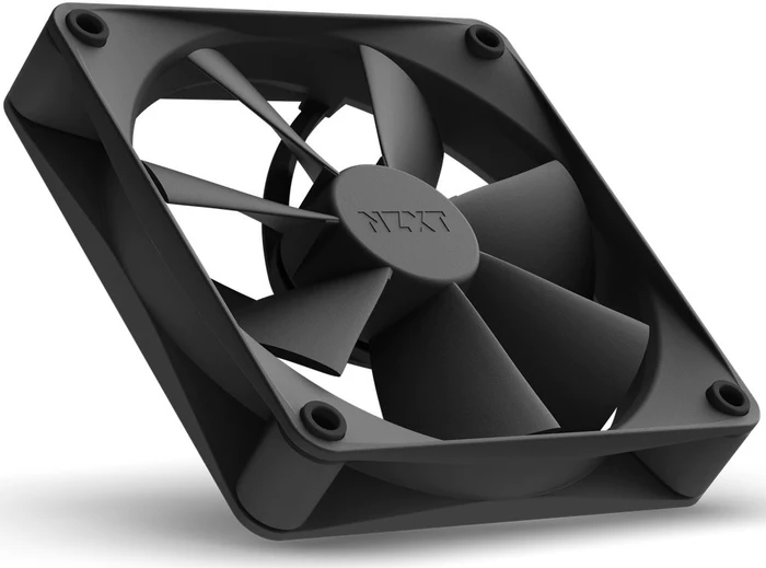 NZXT F Series F120P (2022), Matte Black, schwarz, 120mm