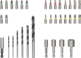 Bosch Professional Extra Hard PRO Wood Bohrer-/Bits-Zubehörset inkl. Werkzeugbox, 35-tlg.