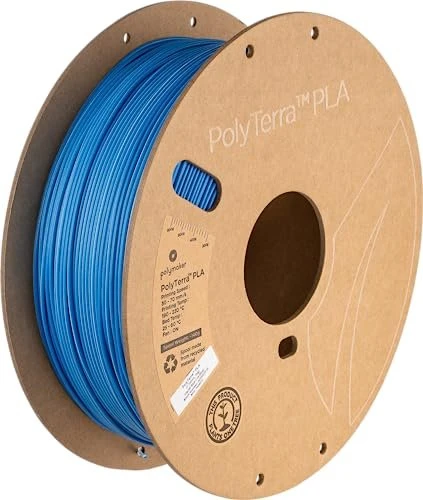 Polymaker PolyTerra PLA Dual, Glacier Blue, Spule, 1.75mm, 1.00kg