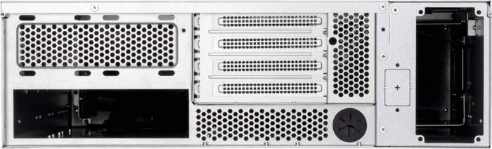 SilverStone RM32, Rackmount Server, schwarz/grau, 3HE, SFX-L