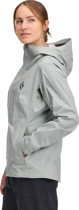 Black Diamond FineLine Stretch Rain Shell Funktionsjacke agave (Damen)