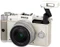 Pentax Q weiß mit Objektiv Q 02 Standard Zoom 5-15mm 2.8-4.5 AL Vorschaubild