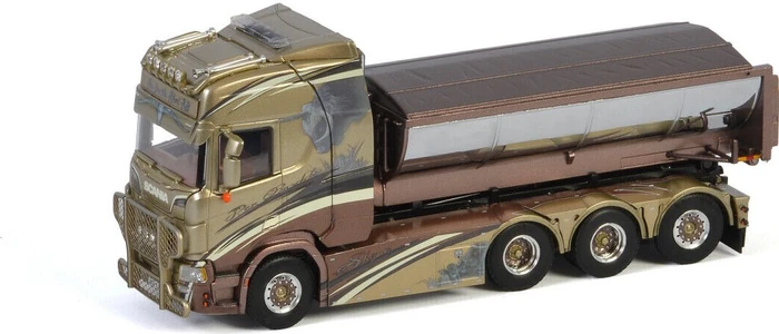 Wsi Models Scania R Highline CR20H 8X4 Hooklift System Per Broddes