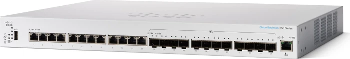 Cisco Business 350 Rackmount 10G Managed Switch, 12x RJ-45, 12x SFP+