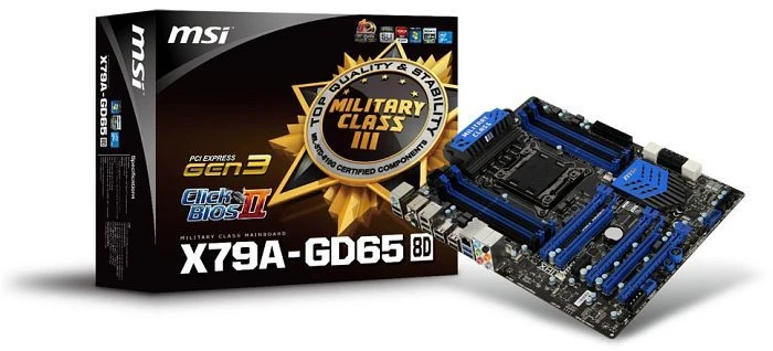 MSI X79A-GD65 [8D] (Intel 2011-0)