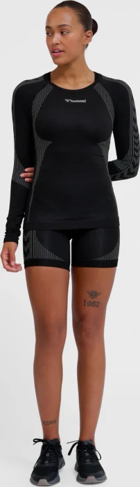 hummel CLEA Seamless Tight Hose lang insignia blue (Damen)