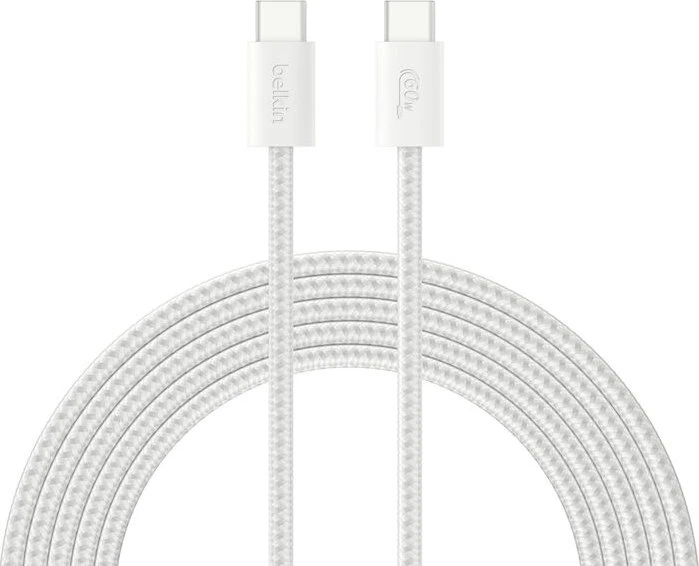 Belkin BoostCharge USB-C-Ladegerät + USB-C/USB-C-Kabel (30W) grau