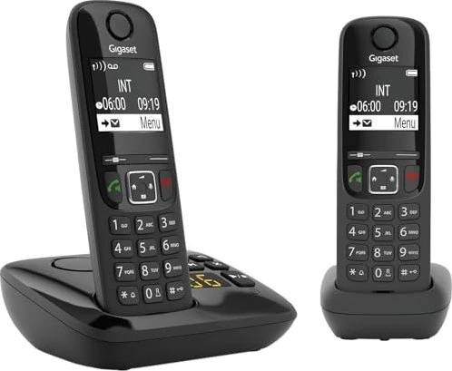 Gigaset AS690A Duo schwarz