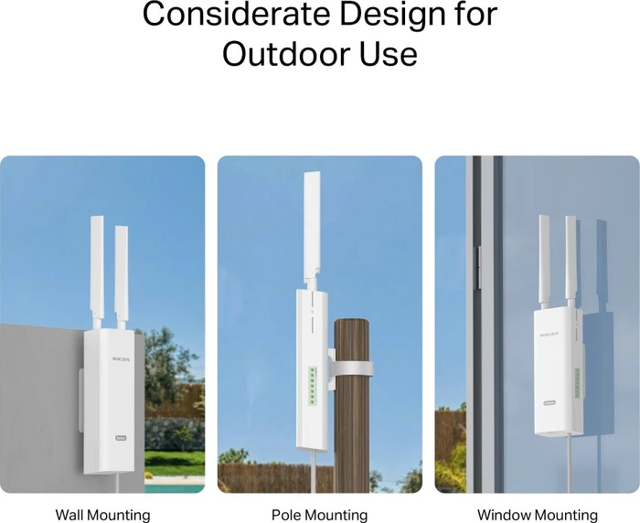 Mercusys MB118-4G, Outdoor