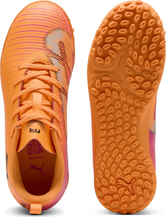 Puma Future 8 Play TT heat fire/puma black/ravish (Junior)
