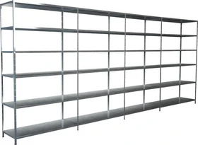 Schulte Lagertechnik PowerMAX Schwerlastregal 400x230x50cm verzinkt