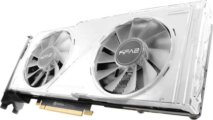 KFA2 GeForce RTX 2080 Ti Dual White (1-Click OC), 11GB GDDR6, HDMI, USB-C, 3x DP
