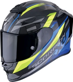 Scorpion EXO-R1 Evo Carbon Air Runner schwarz/blau/grau/gelb
