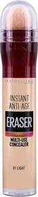 Maybelline Instant Anti-Age Eraser Concealer 01 light, 6.8ml