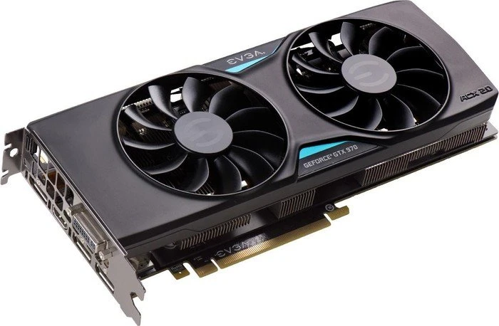 EVGA GeForce GTX 970 SSC ACX 2.0+, 4GB GDDR5, DVI, HDMI, 3x DP