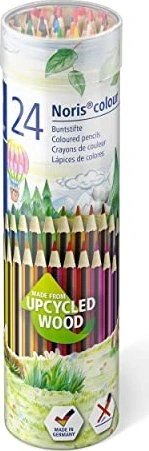 Staedtler Noris colour 185 Buntstift sortiert, Metalldose, 24er-Set