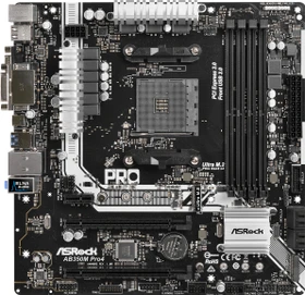 ASRock AB350M Pro4 (AMD AM4)