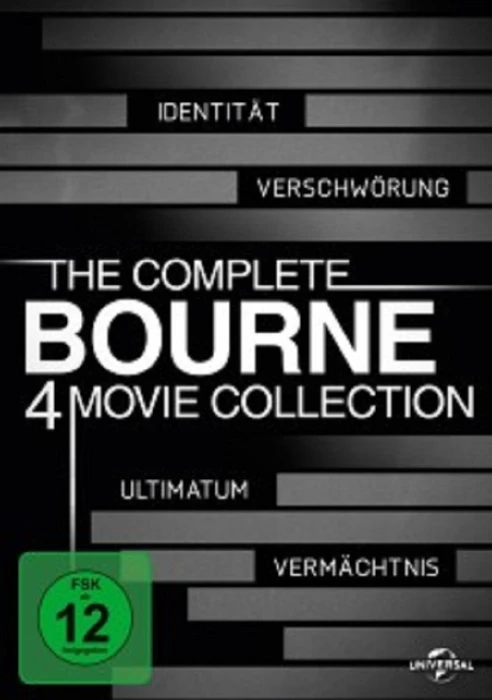 The Complete Bourne Movie Collection (Filme 1-4) (DVD)