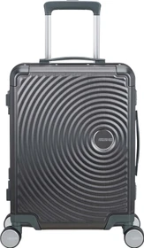 American Tourister Soundbox Spinner Alu S brushed anthracite