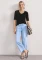 Street One Basic Palmira T-Shirt kurzarm schwarz (Damen) Vorschaubild