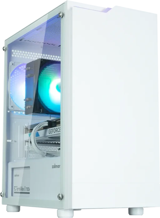 Zalman T4 Plus White, Glasfenster
